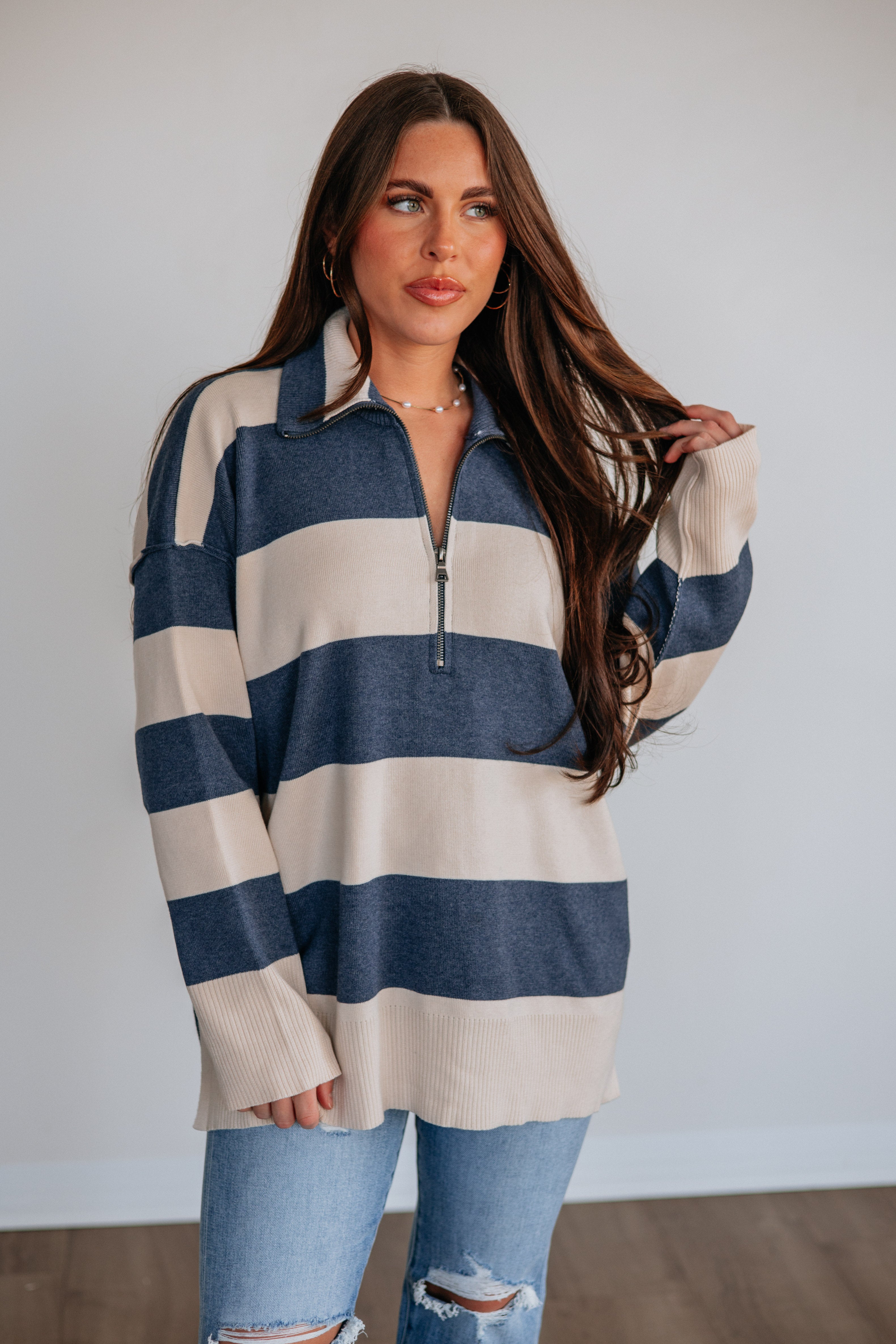 Terrie Half-Zip Pullover
