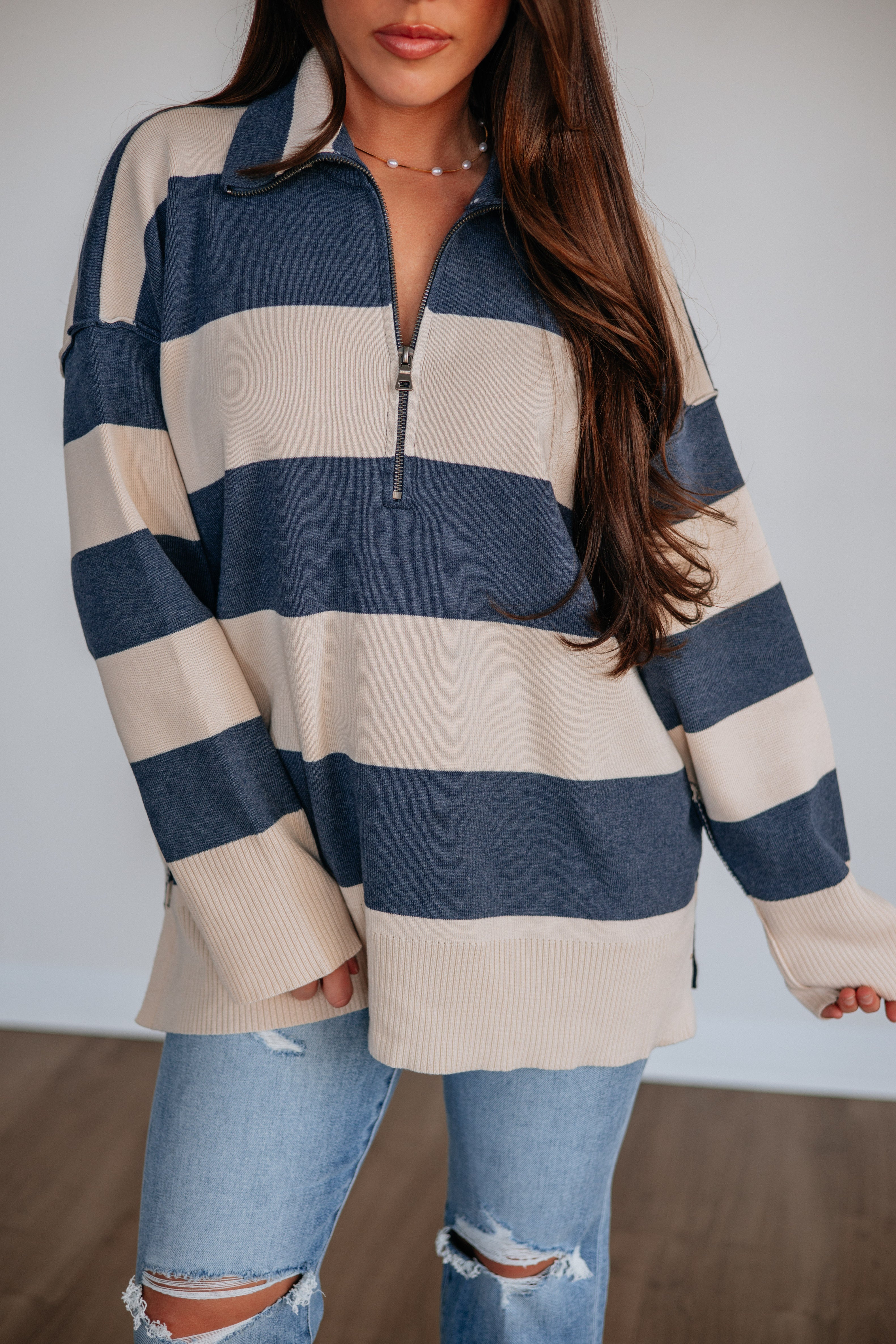 Terrie Half-Zip Pullover