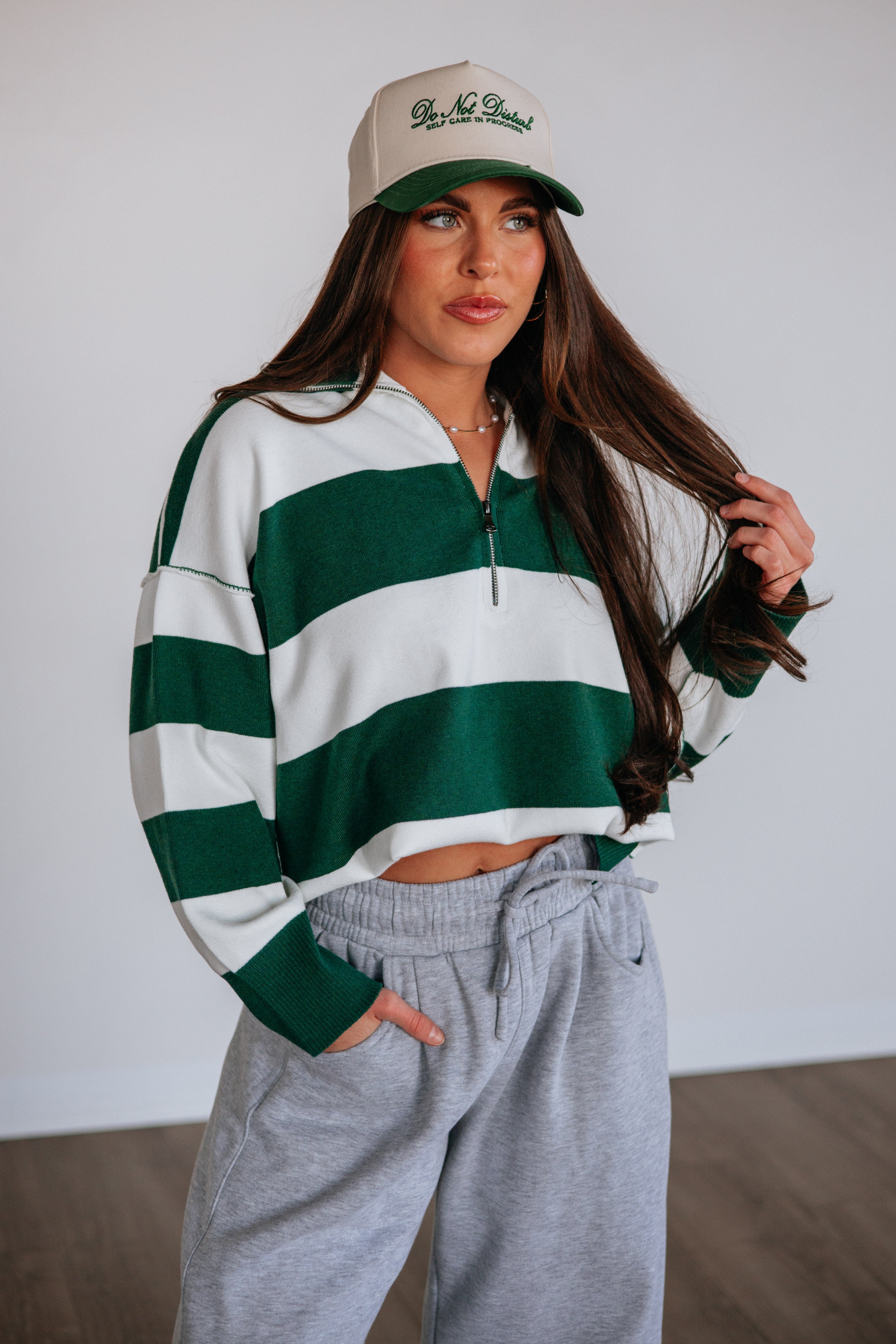 Macy Striped Pullover