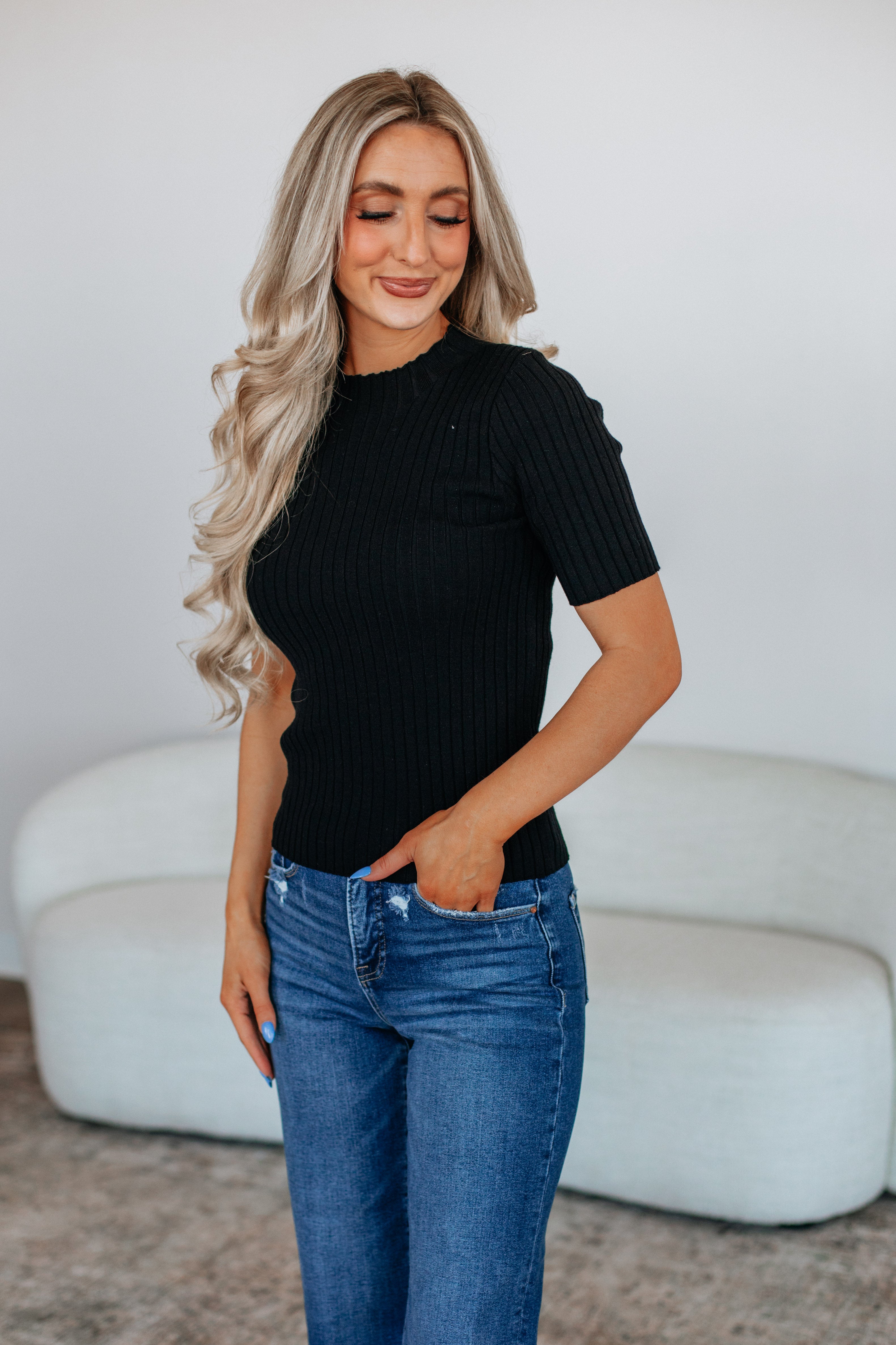 Rosa Ribbed Top