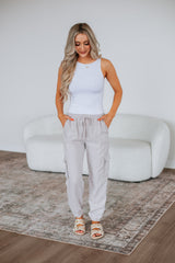 Bodie Cargo Joggers - Stone