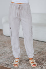 Bodie Cargo Joggers - Stone