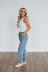Bodie Cargo Joggers - Slate Blue
