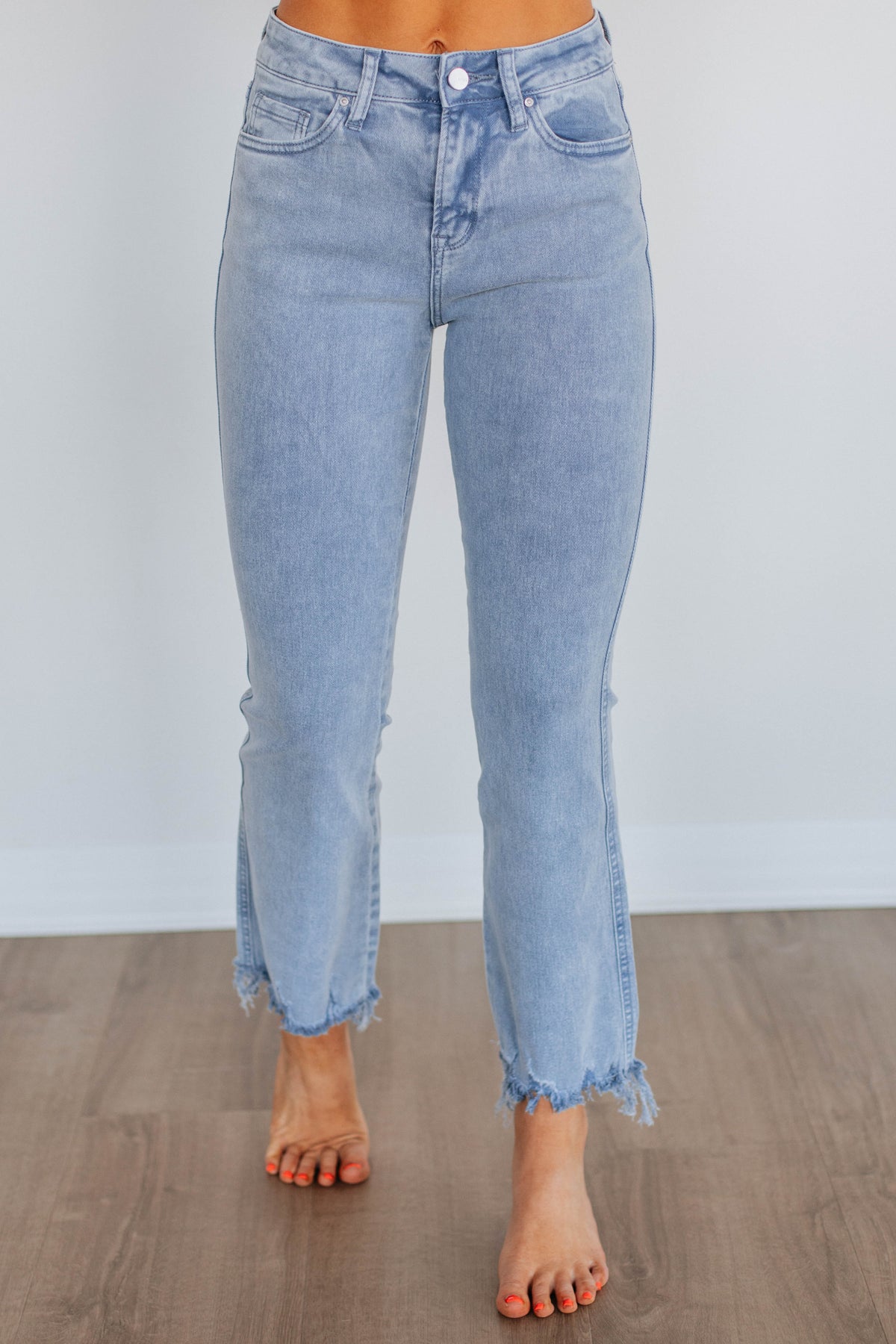 Roxanne Mica Jeans - Steel Blue