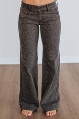 Happi Hidden Jeans - Dark Cheetah