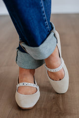 Setting Things Straight Ballet Flats - Sand