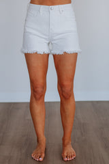 Shiloh Risen Shorts - White