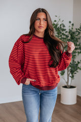 Baylee Striped Crewneck