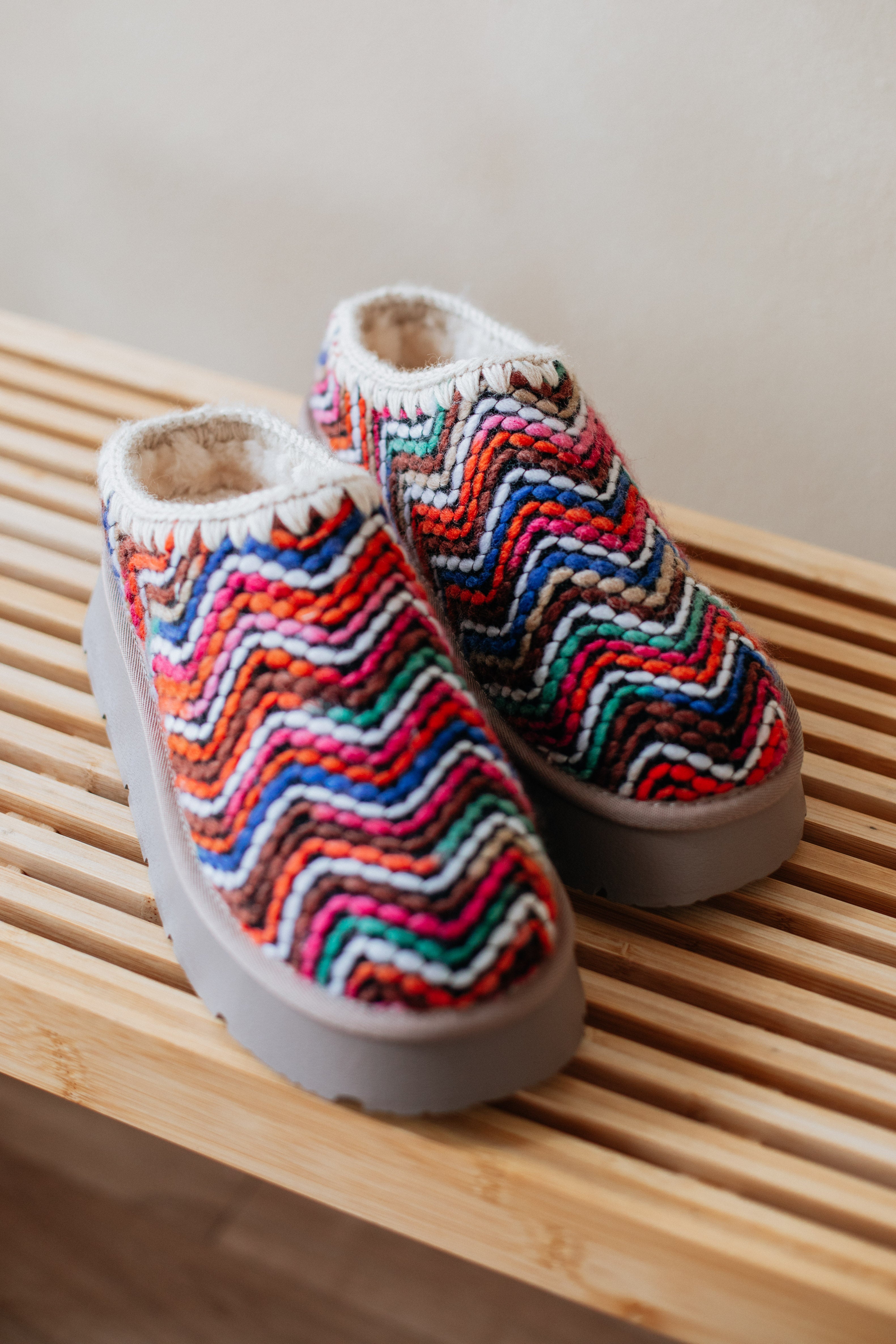 Tread Softly Platform Slippers