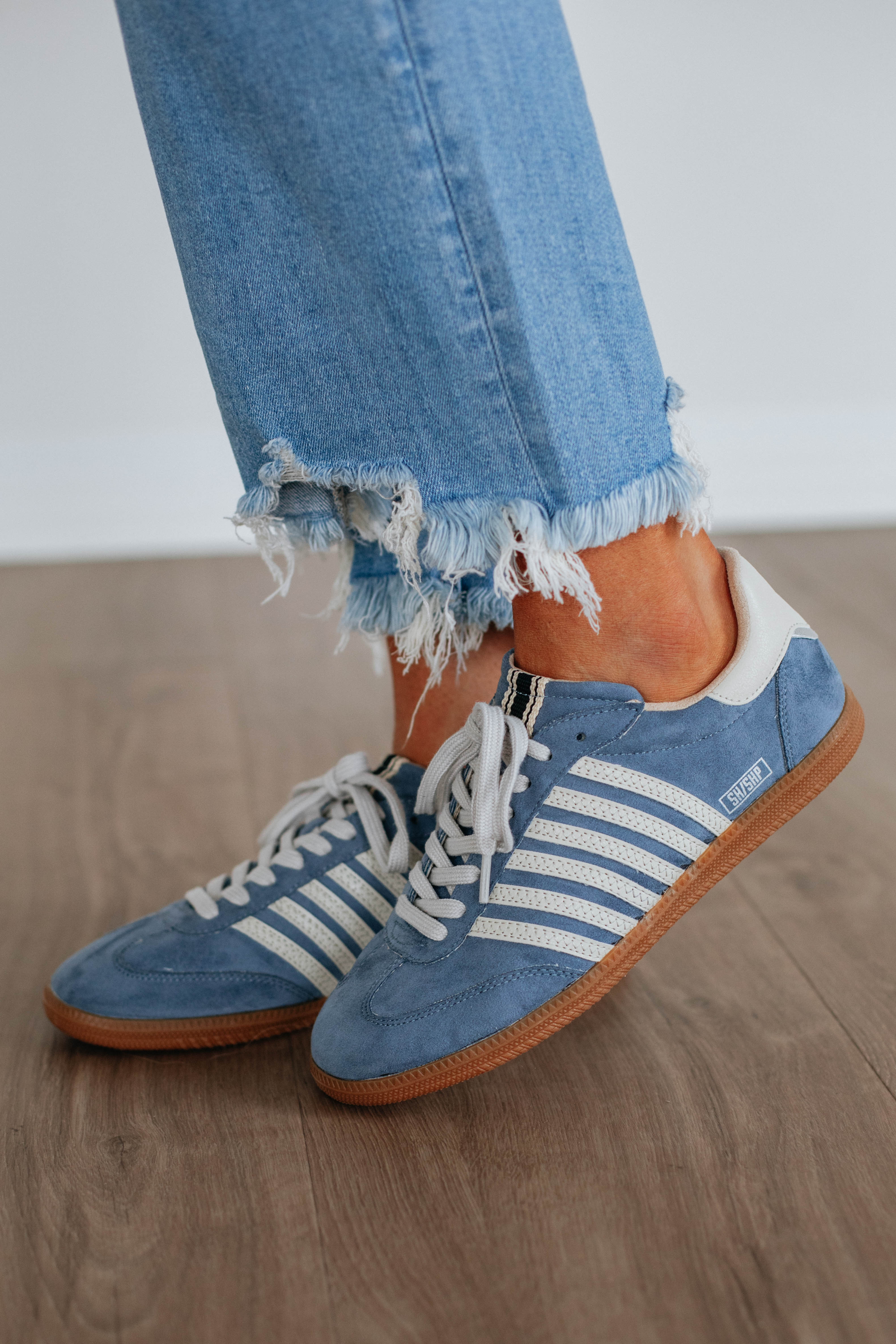 Always A Trendsetter Sneakers - Dusty Blue