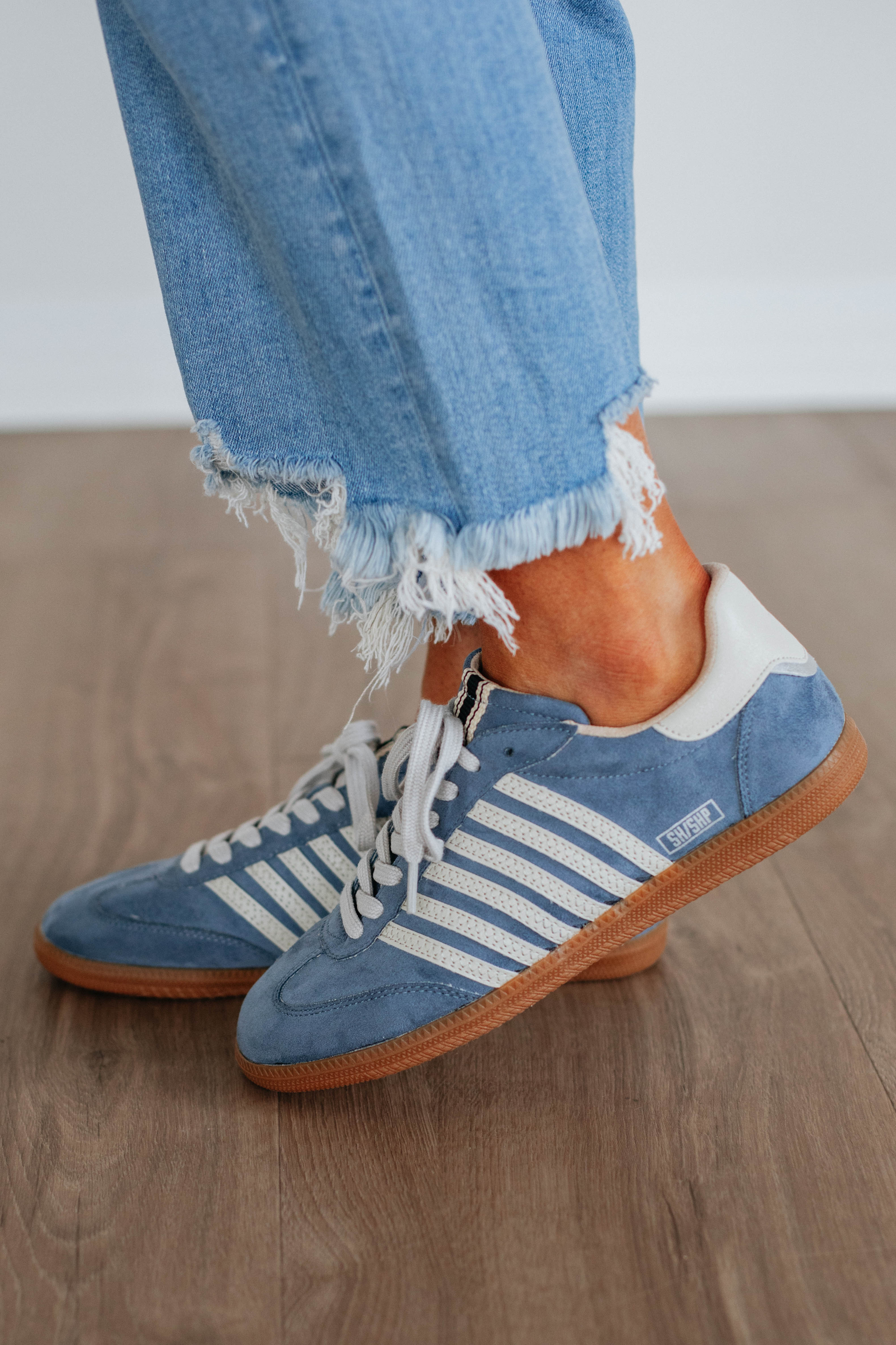 Always A Trendsetter Sneakers - Dusty Blue