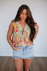 Lucianna Floral Top