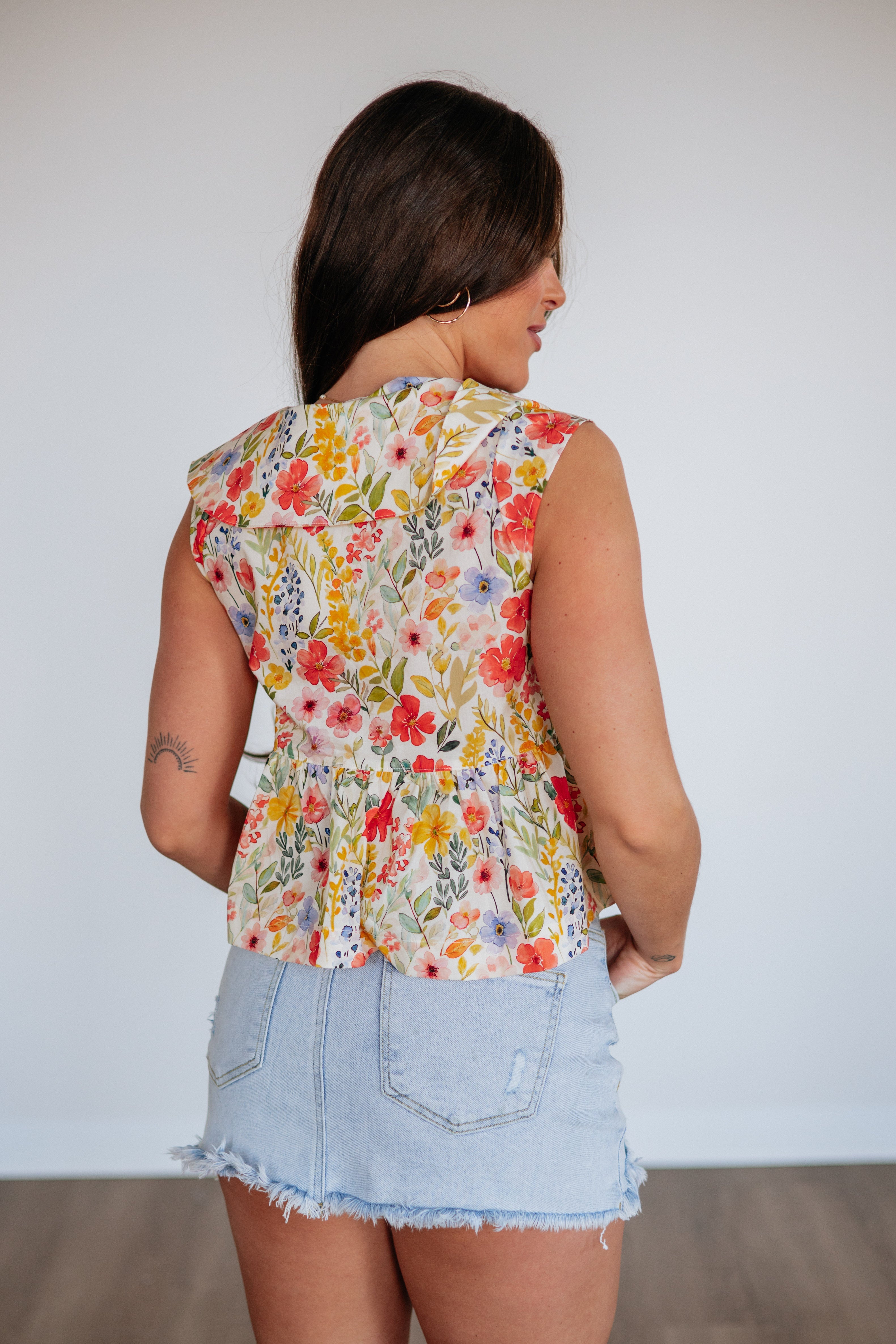 Lucianna Floral Top