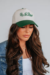 Do Not Disturb Trucker Hat - Hunter Green