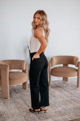 Linsley Wide Leg Pants - Black