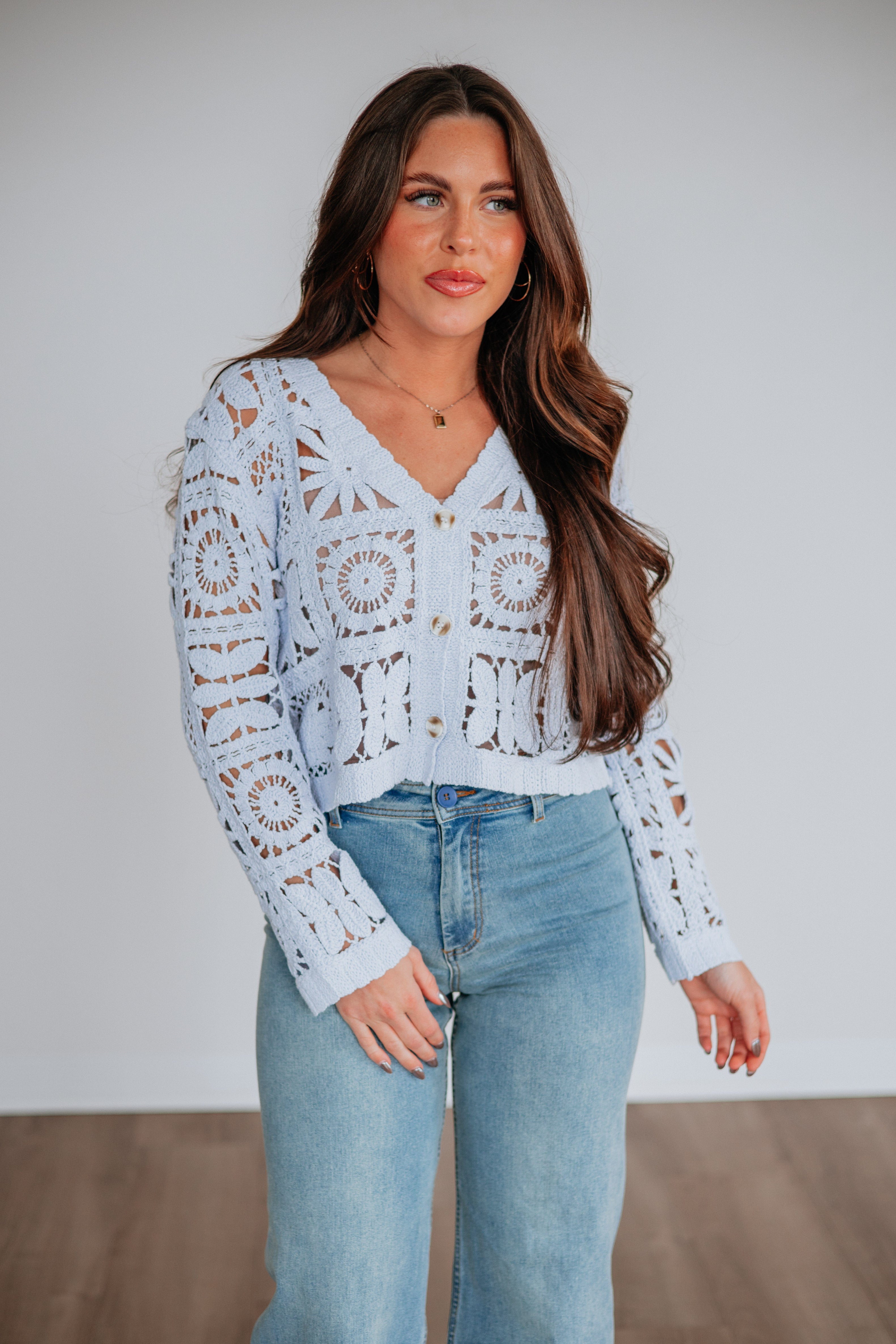 Ivana Crochet Cardigan