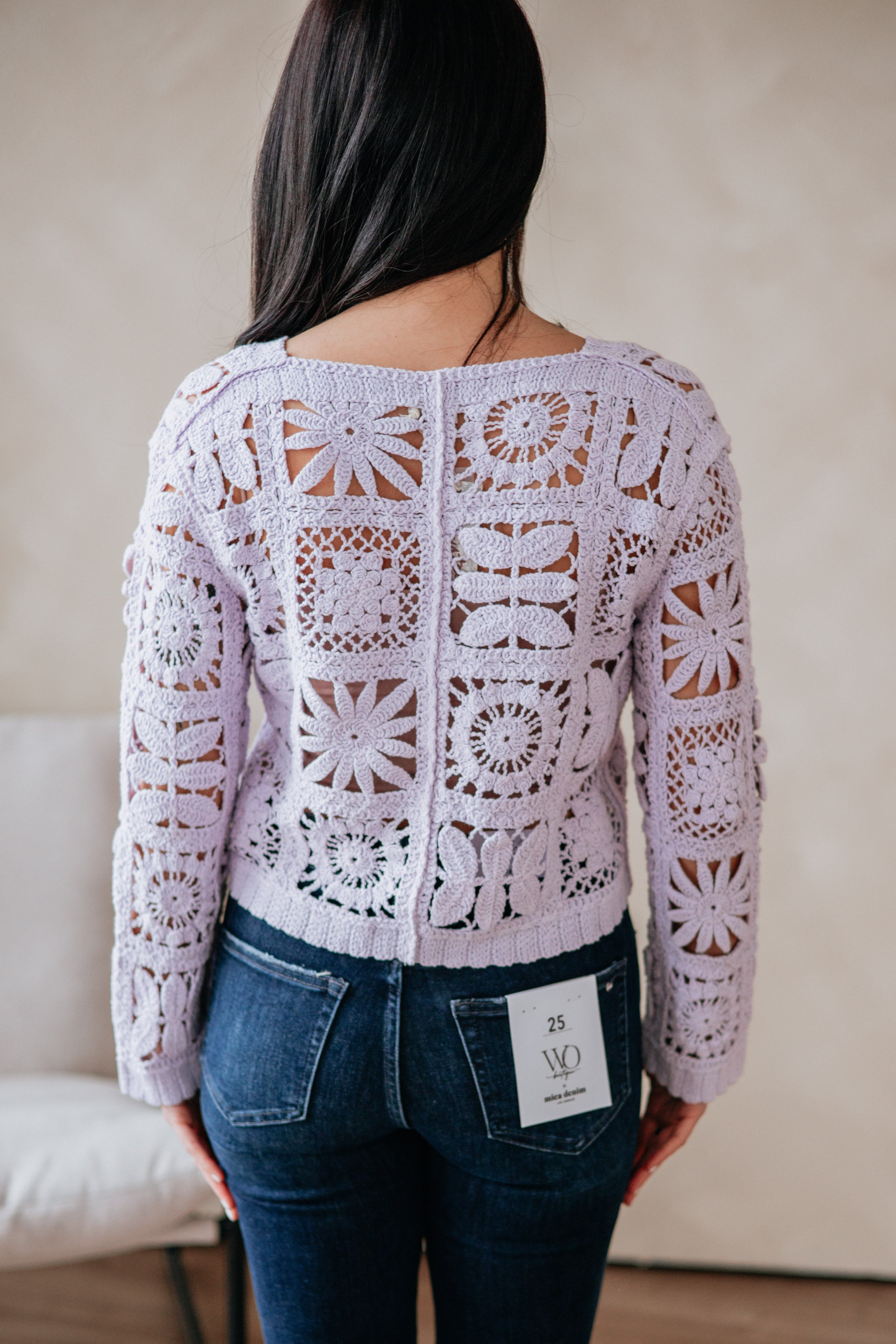 Ivana Crochet Cardigan