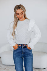 Alissa Contrast Top