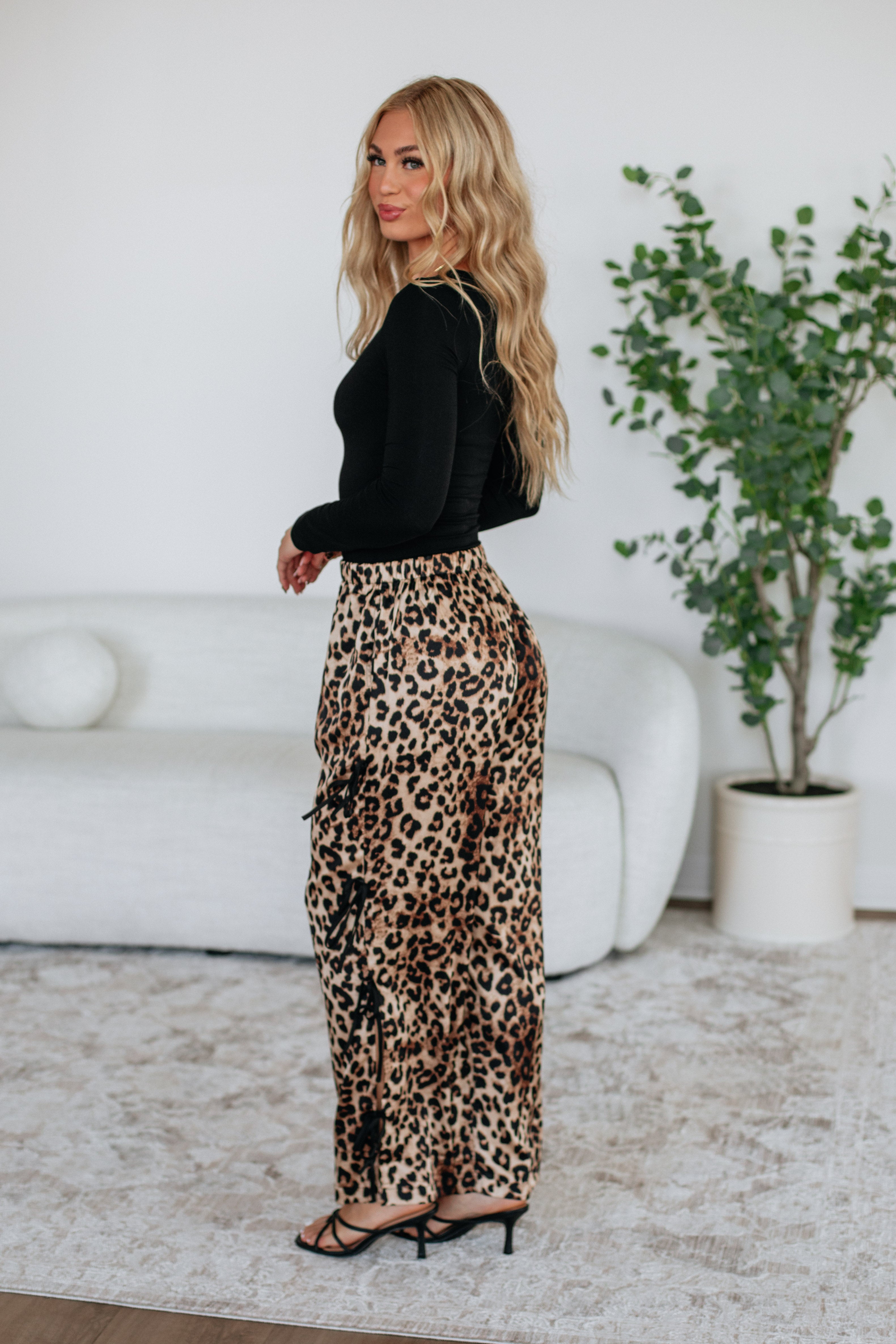 Celena Leopard Pants