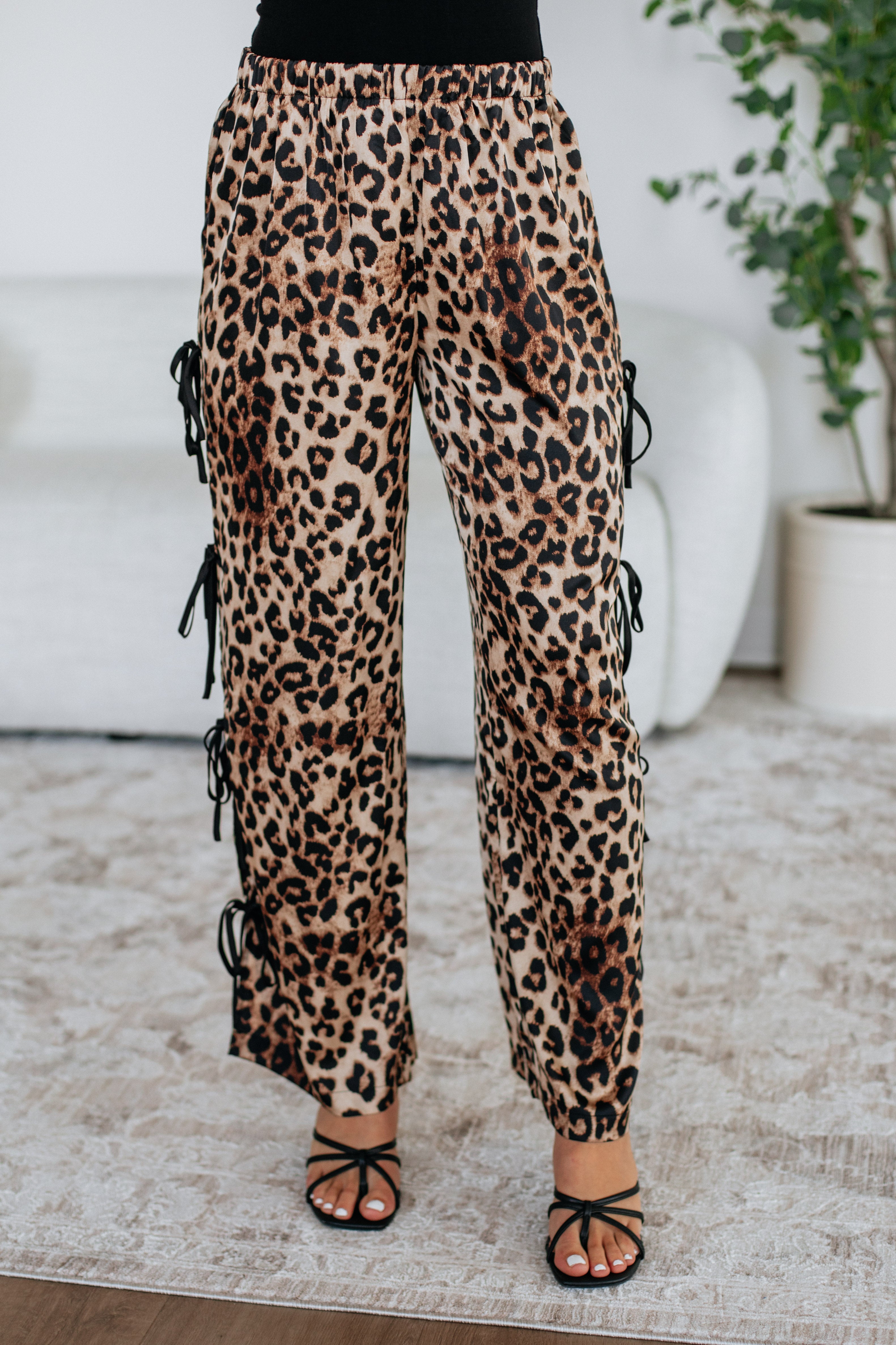 Celena Leopard Pants