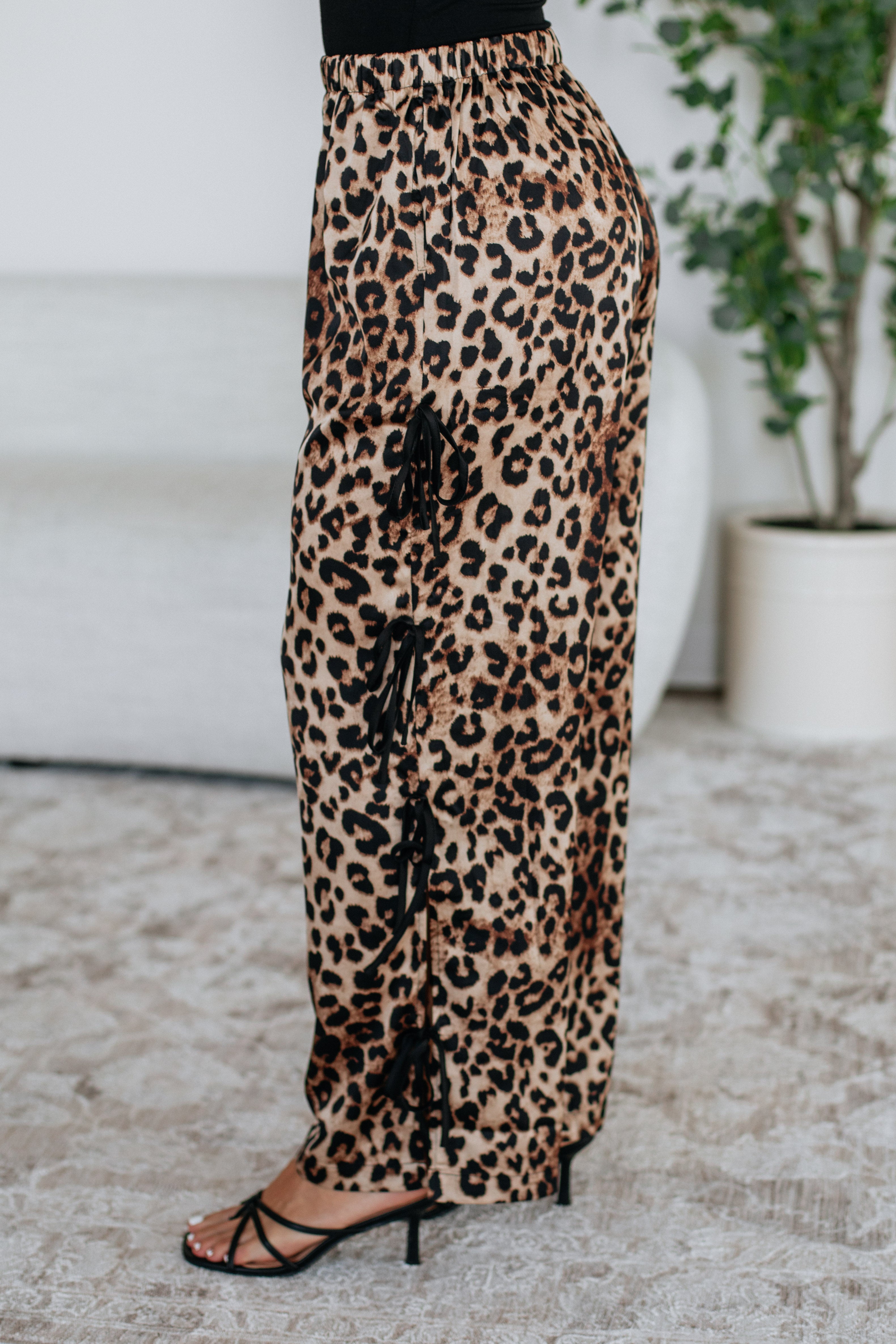 Celena Leopard Pants