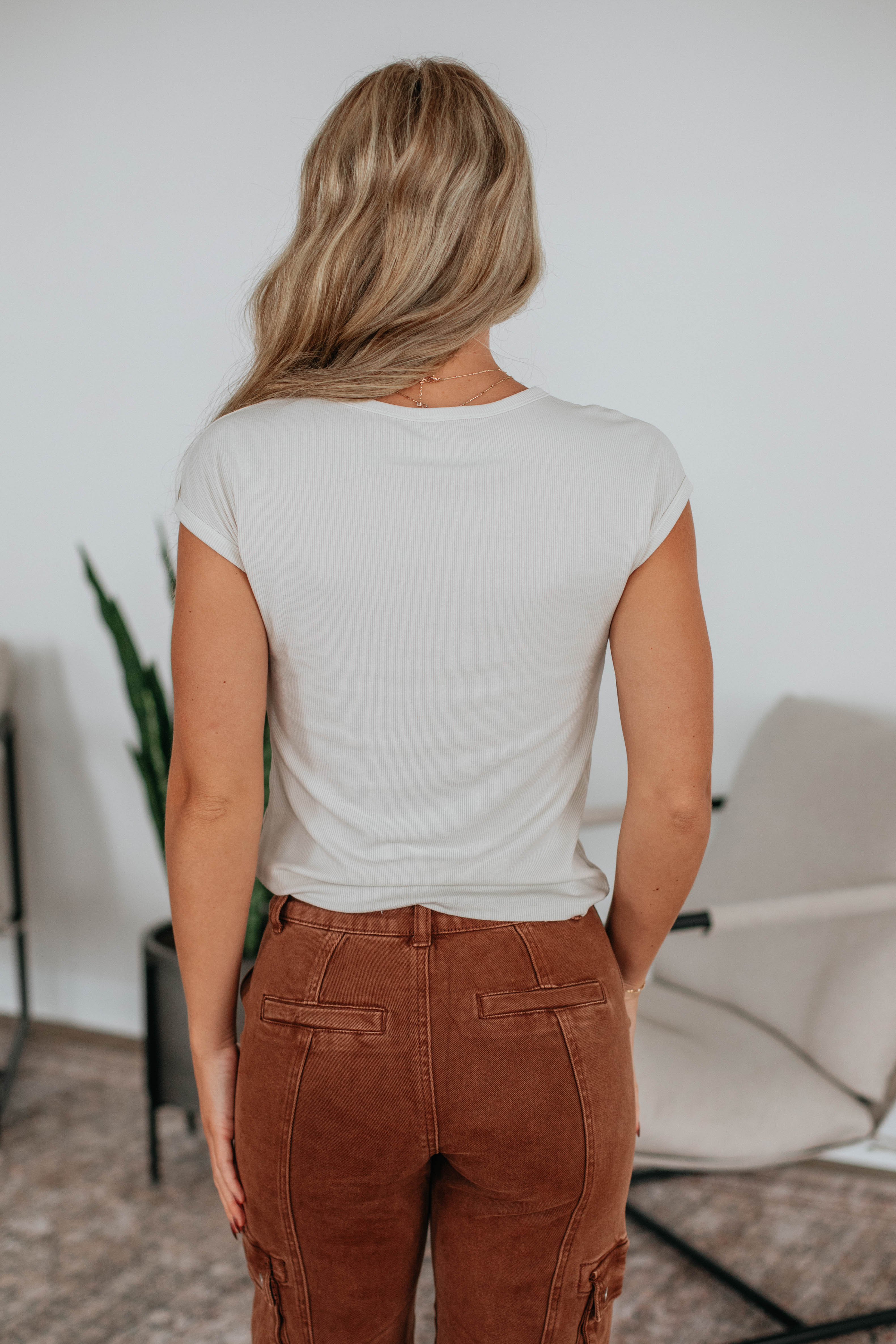 Kaelyn Ribbed Top
