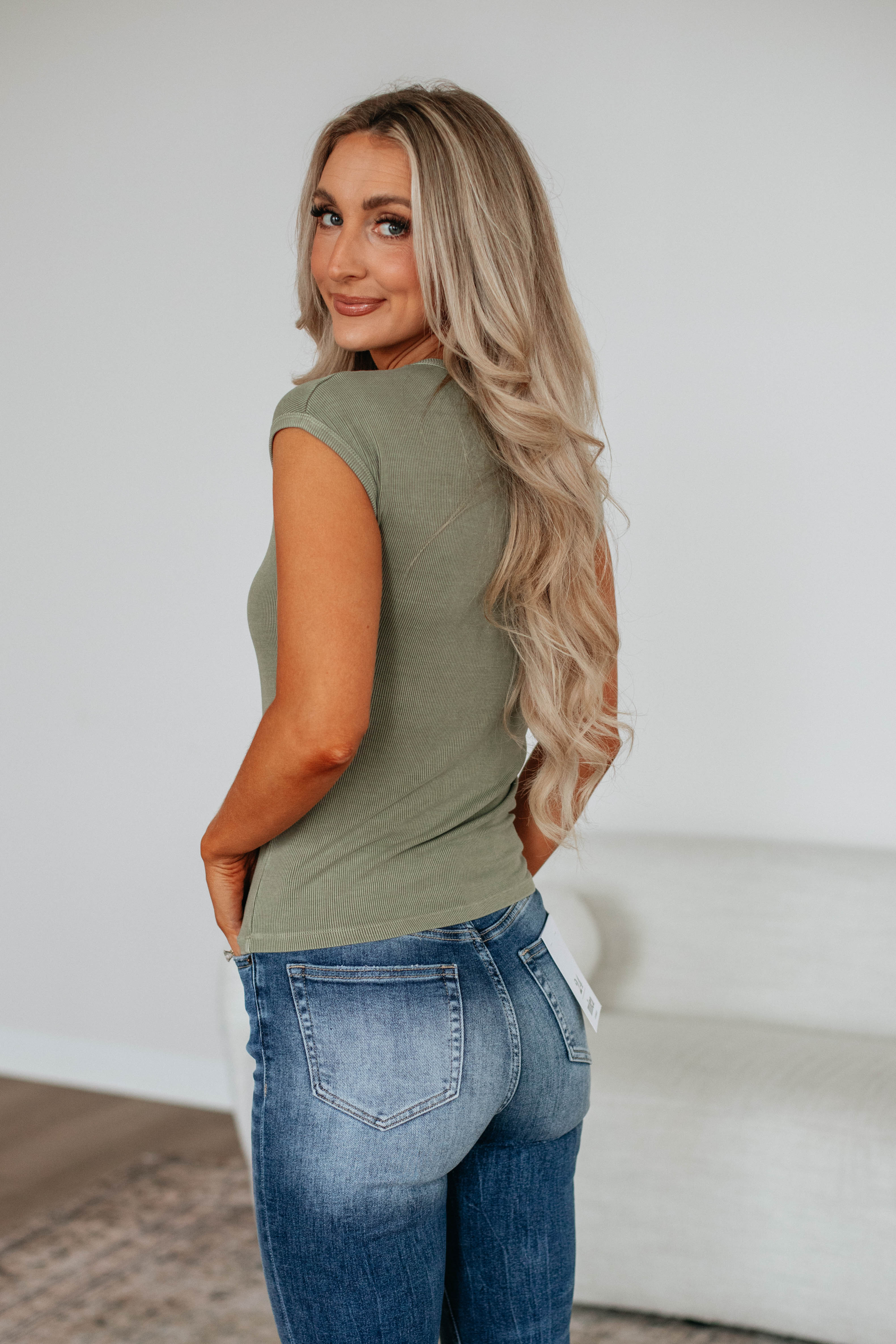 Kaelyn Ribbed Top