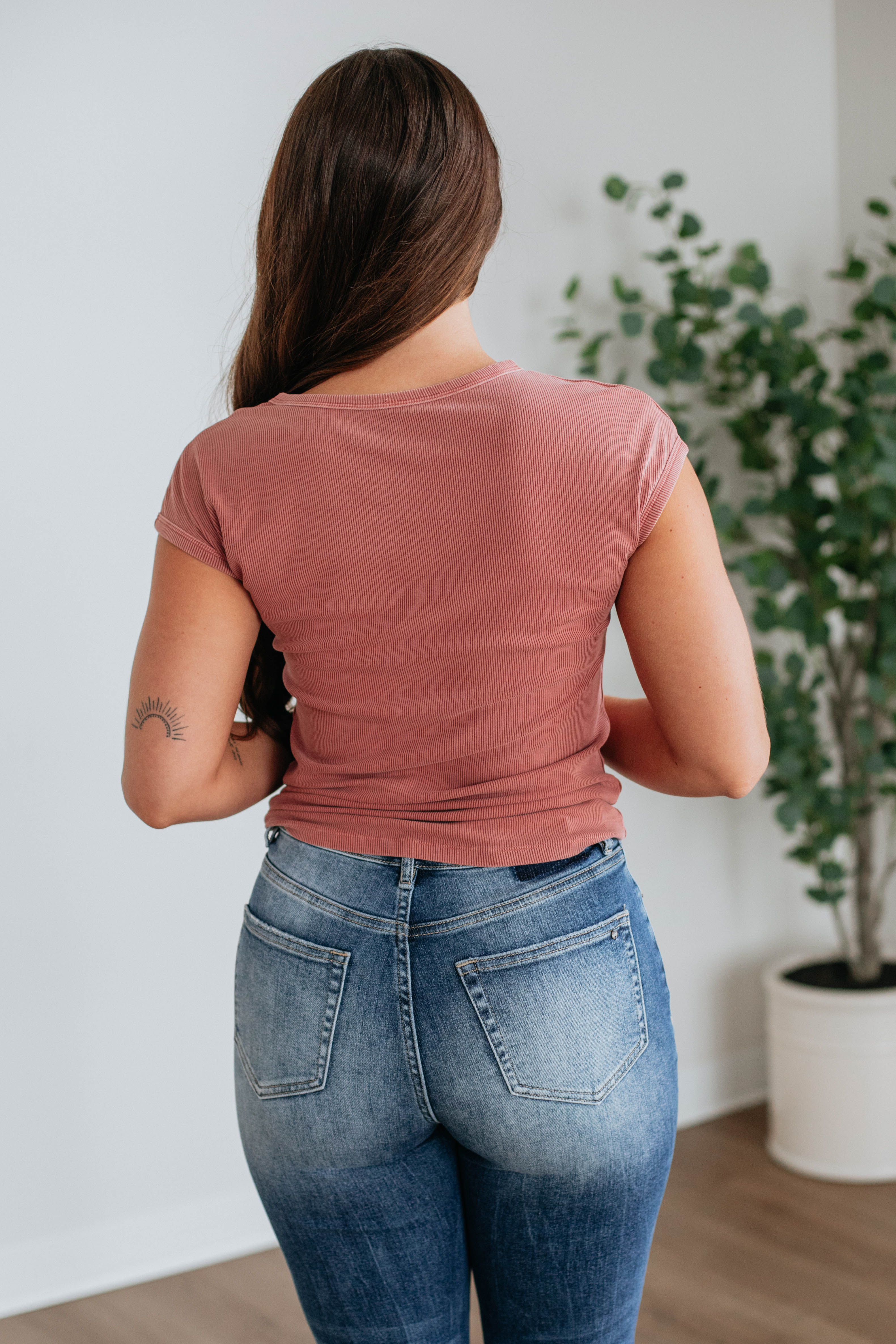 Kaelyn Ribbed Top