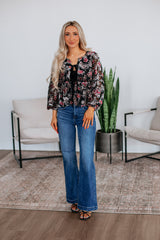 Lesa Floral Top