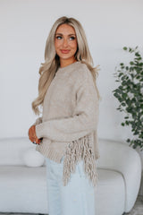 Norrie Fringe Sweater