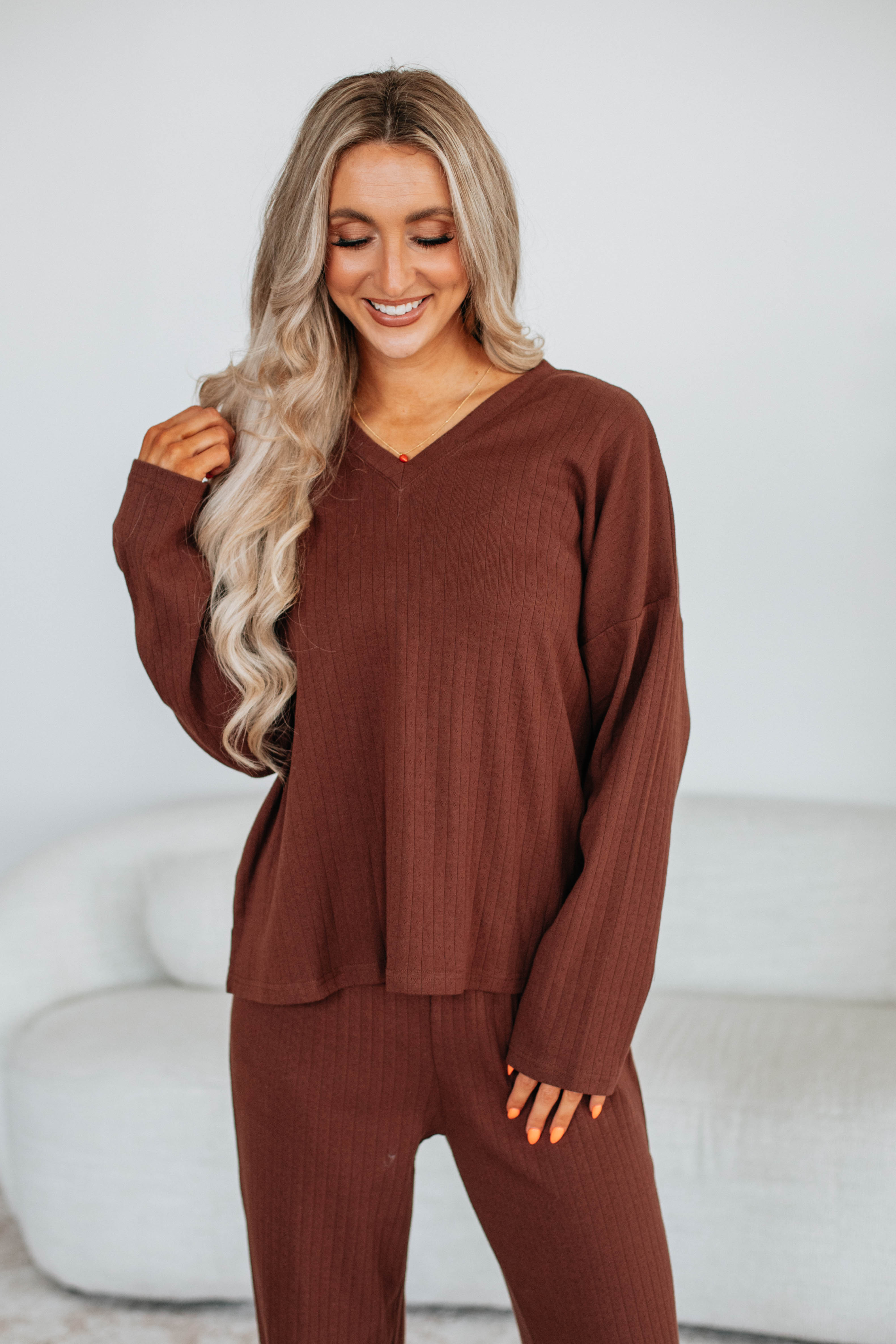 Jenifer Pointelle Top