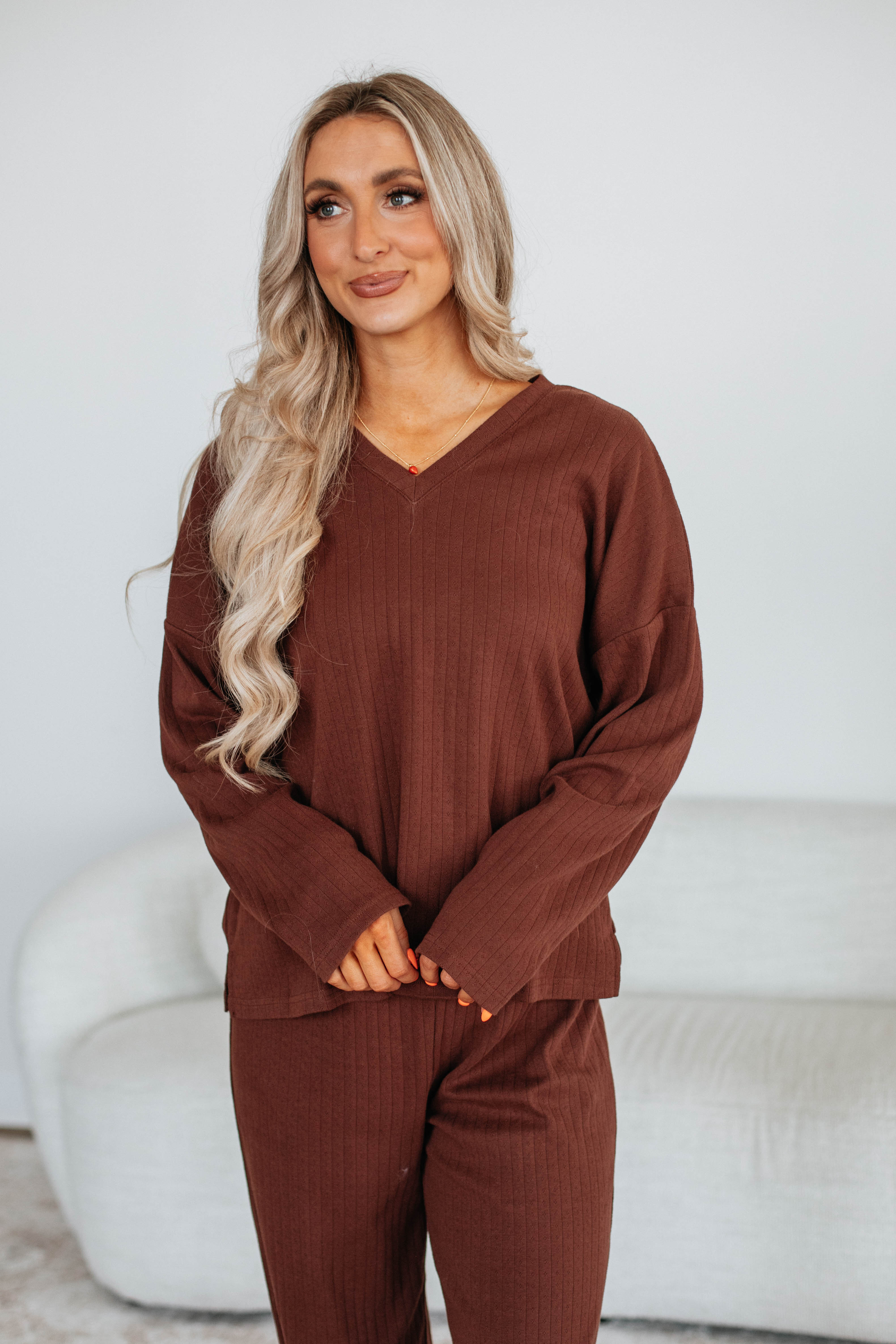 Jenifer Pointelle Top
