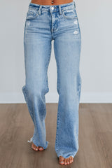Adelyn Risen Jeans - Light Wash