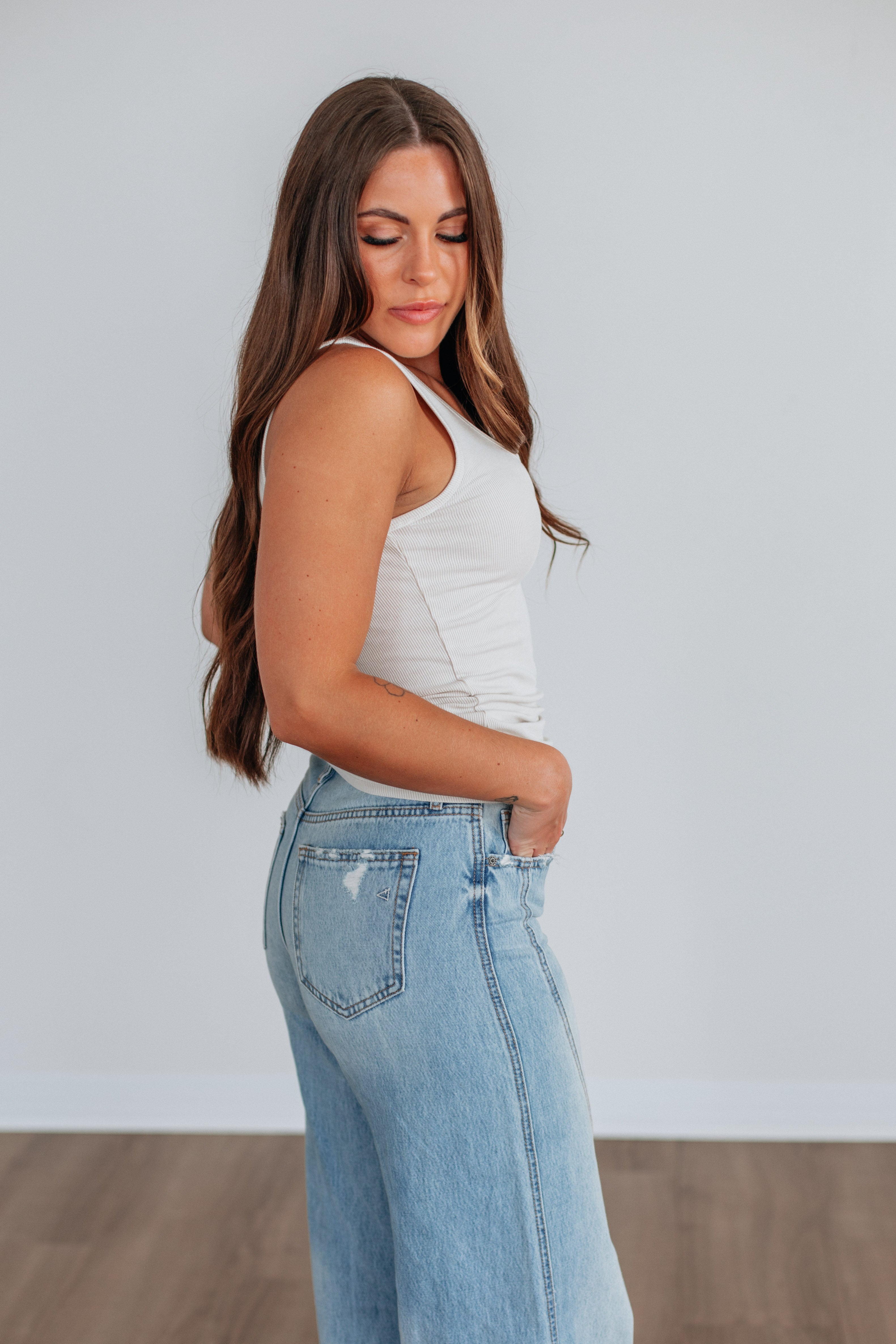 Halle Ribbed Tank