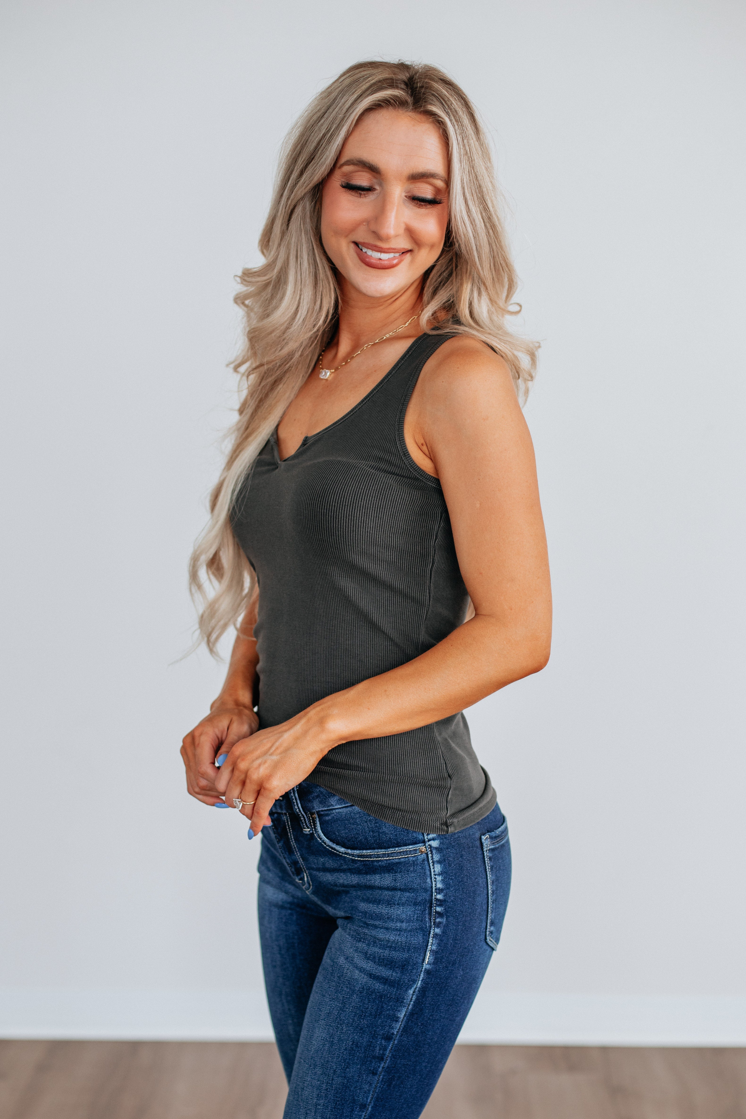 Halle Ribbed Tank