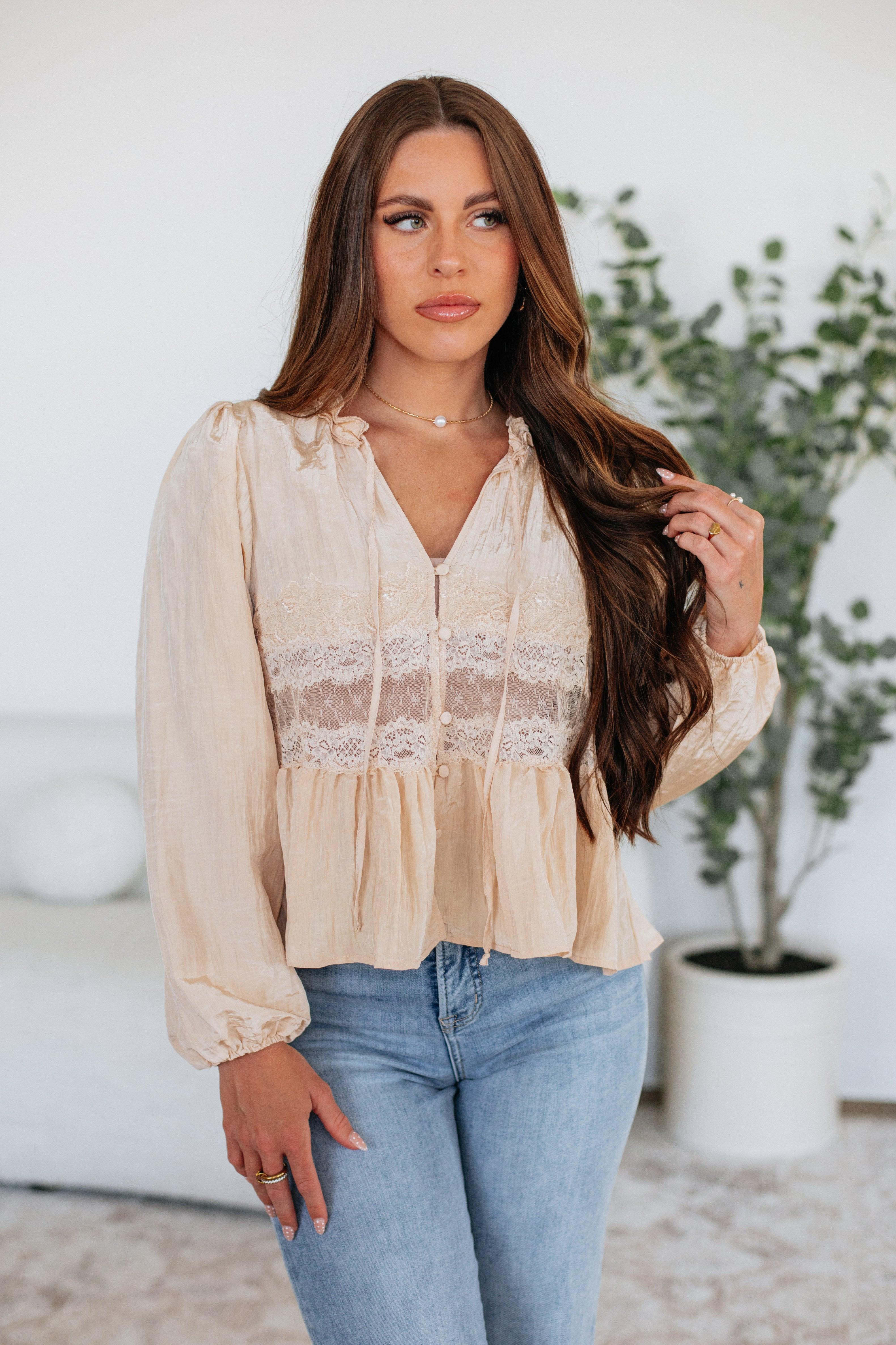 Scottlynn Peplum Top