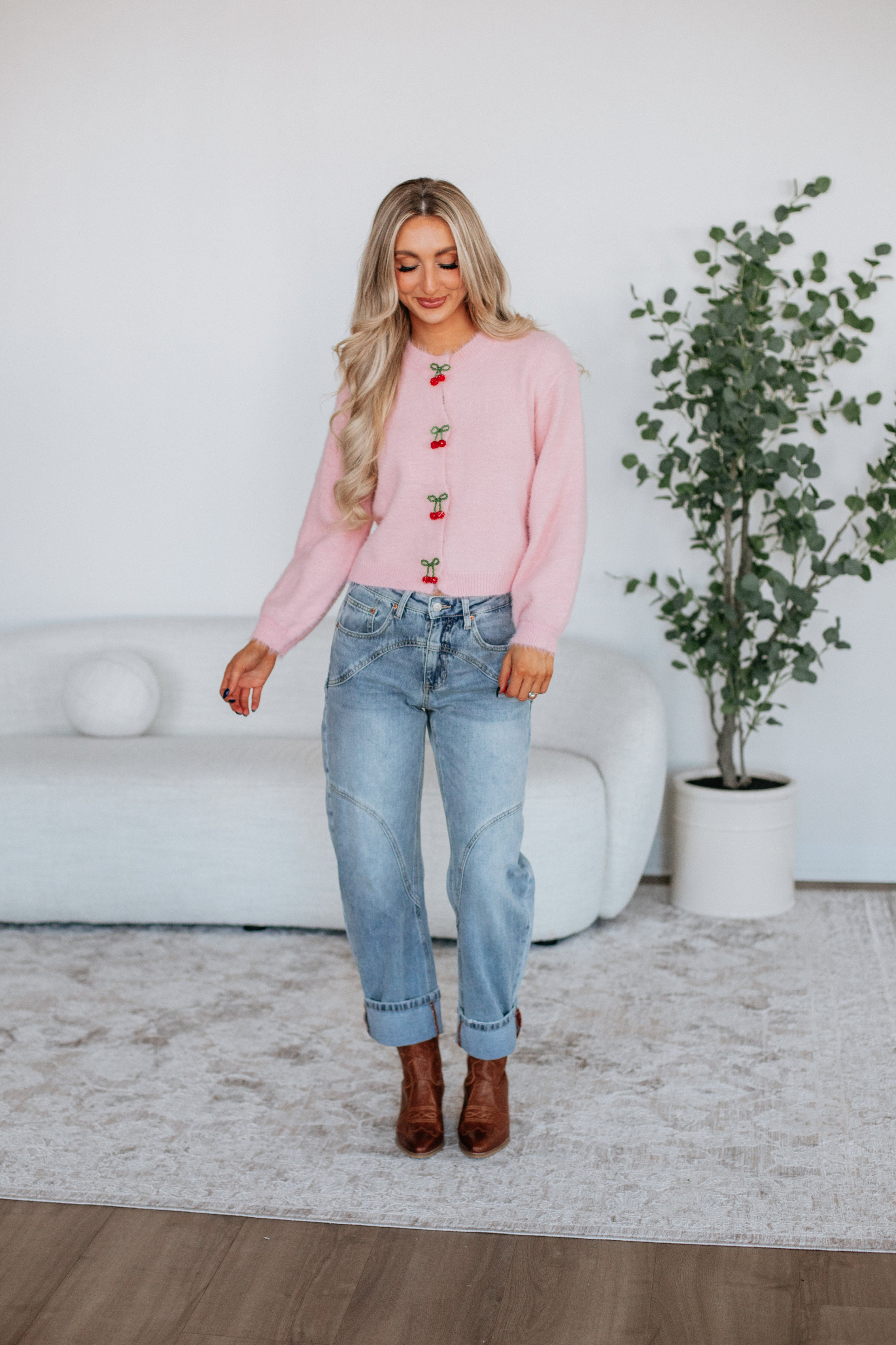 Sweet As Cherry Pie Cardigan