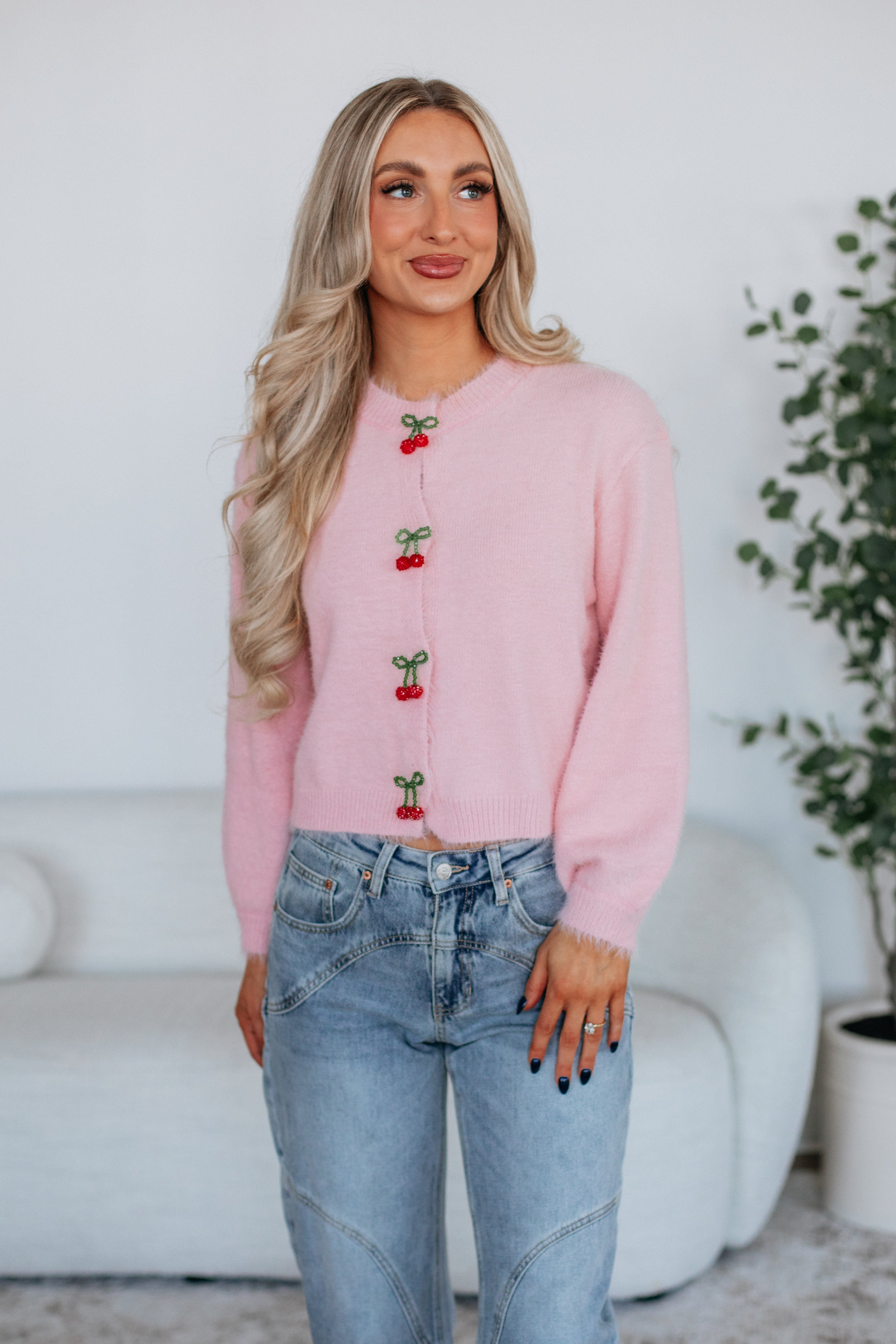 Sweet As Cherry Pie Cardigan