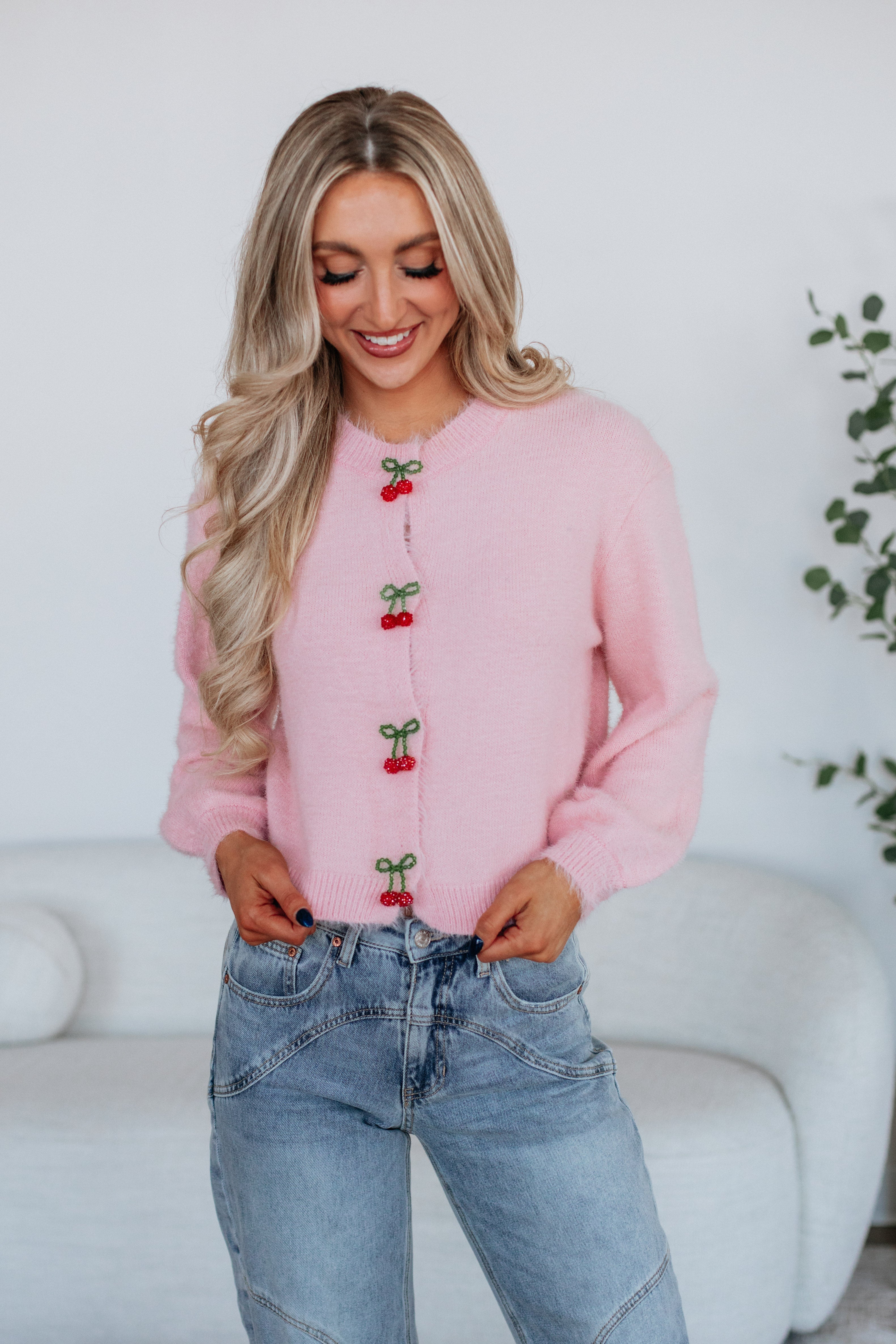 Sweet As Cherry Pie Cardigan