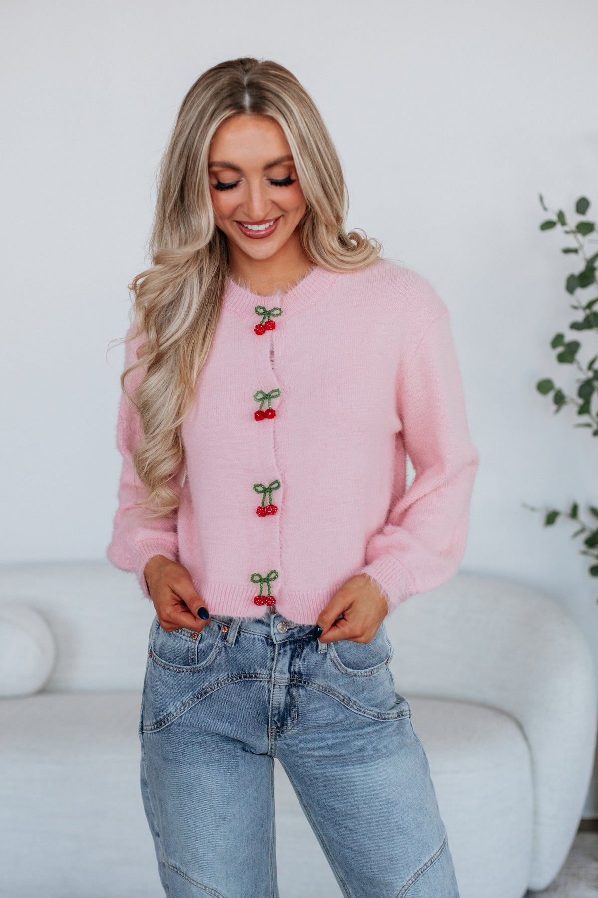 Sweet As Cherry Pie Cardigan