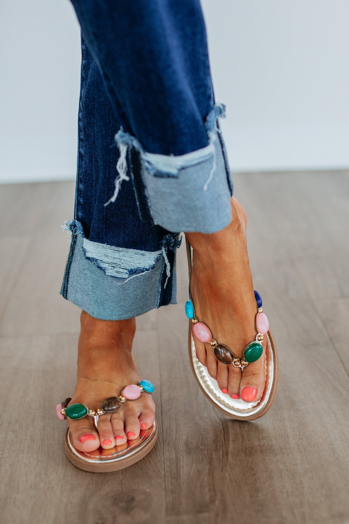 Glow Getter Sandals