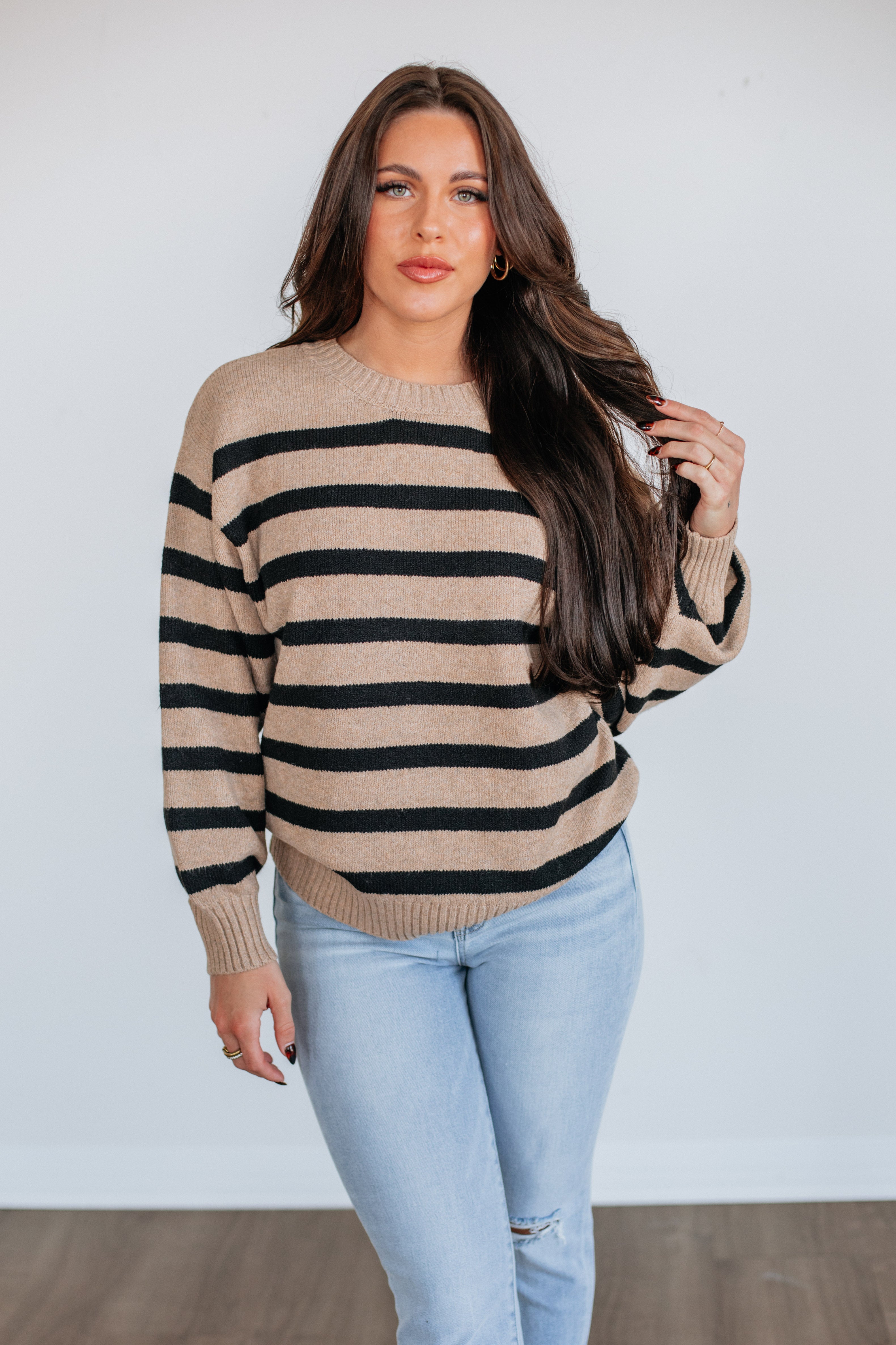 Saylor Striped Sweater