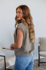 Camry Cardigan Top - Mocha