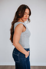 Cait Polka Dot Top