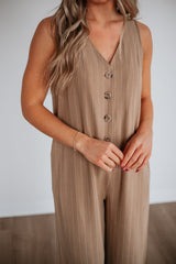 Inessa Striped Jumpsuit