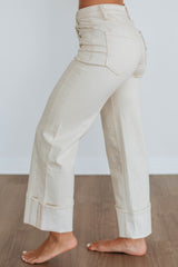 Olivia Vervet Jeans - Natural