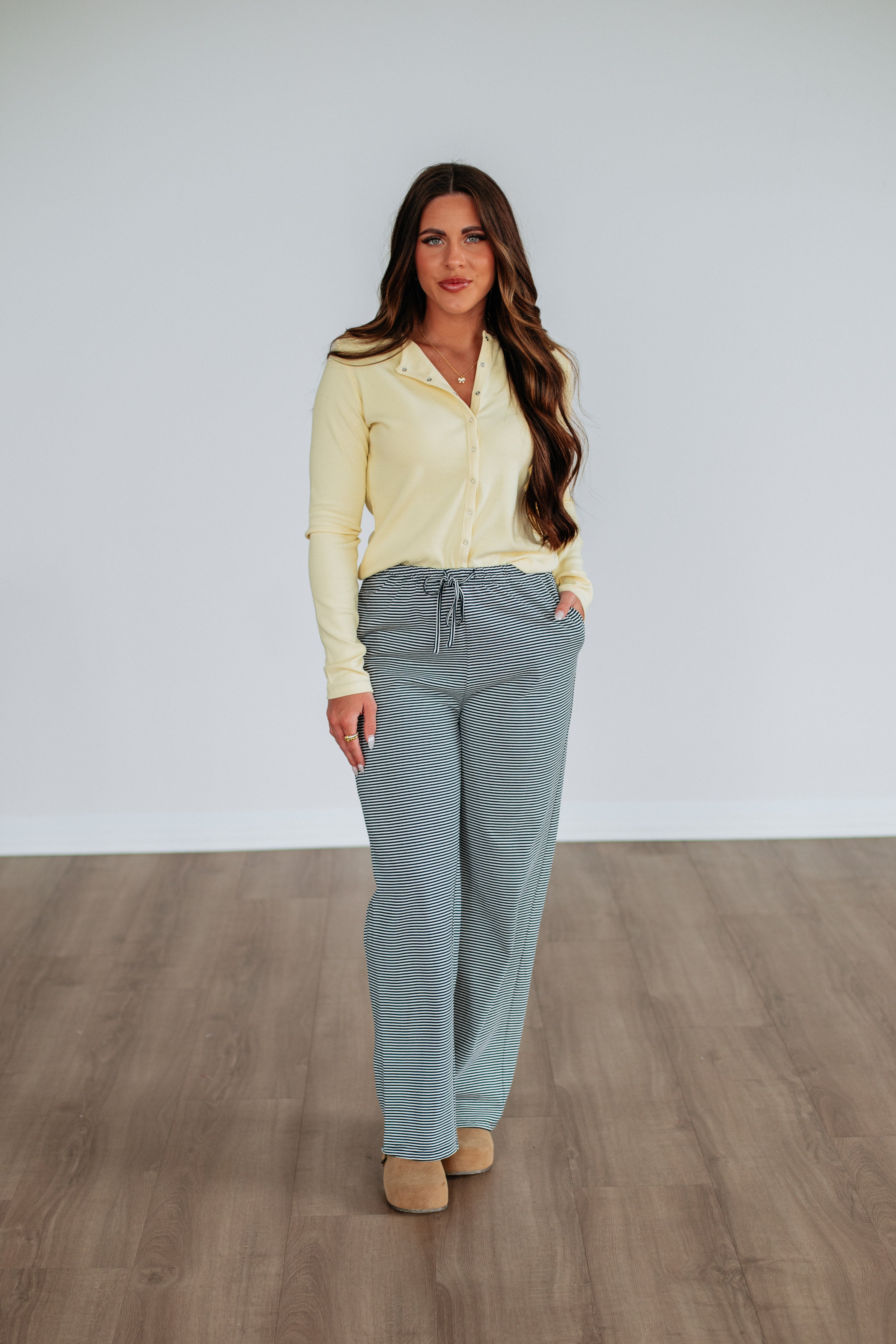 Malika Striped Lounge Pants