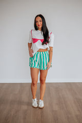 Dana Striped Shorts