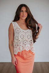 Elina Crochet Top