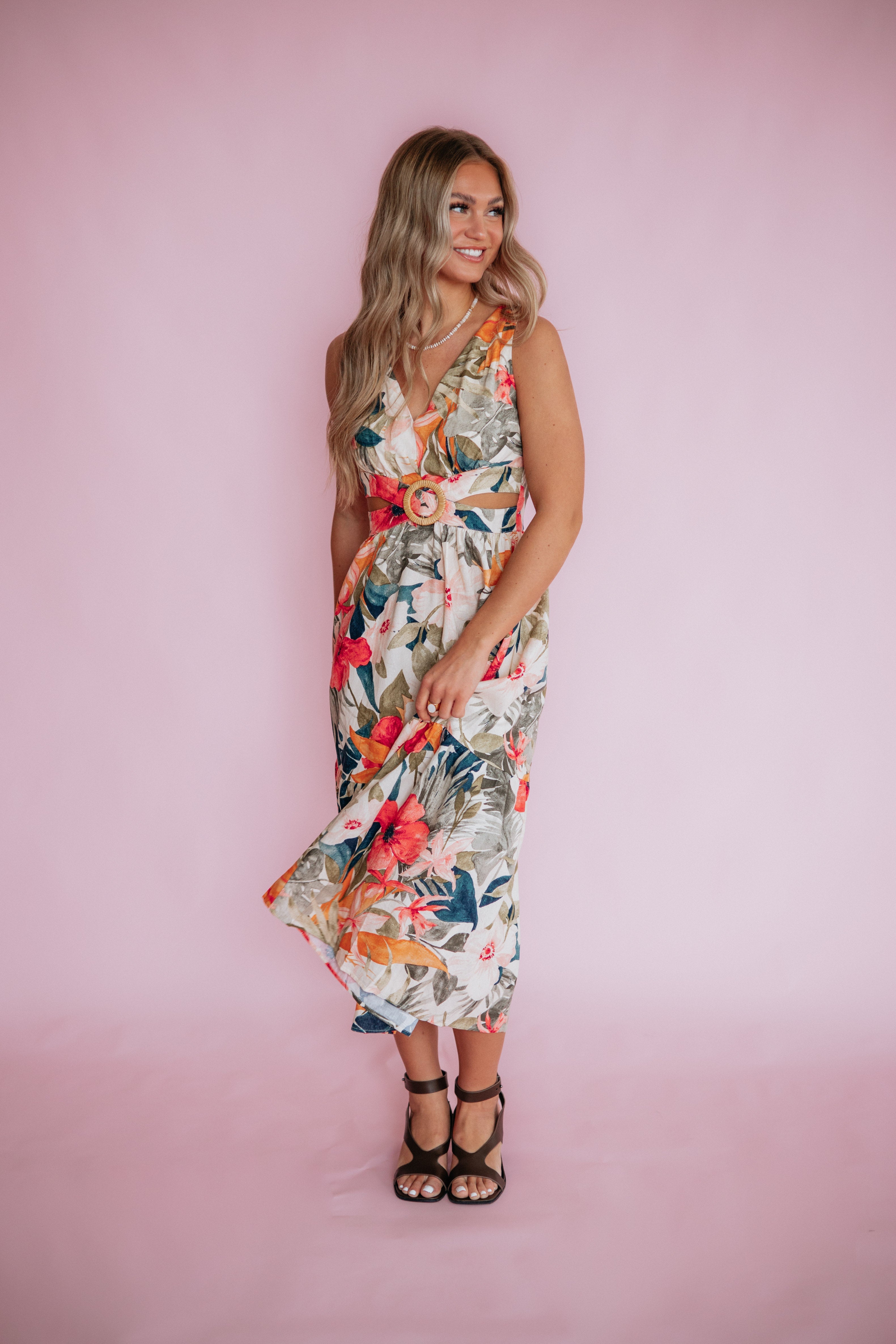 Resort Romance Midi Dress
